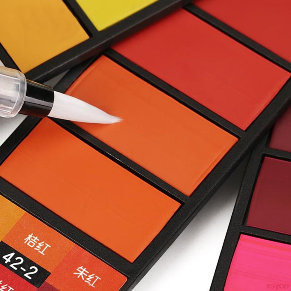 Folding Watercolor Paint Set 1 - Watercolor Paint Set Solid Pigment review and price