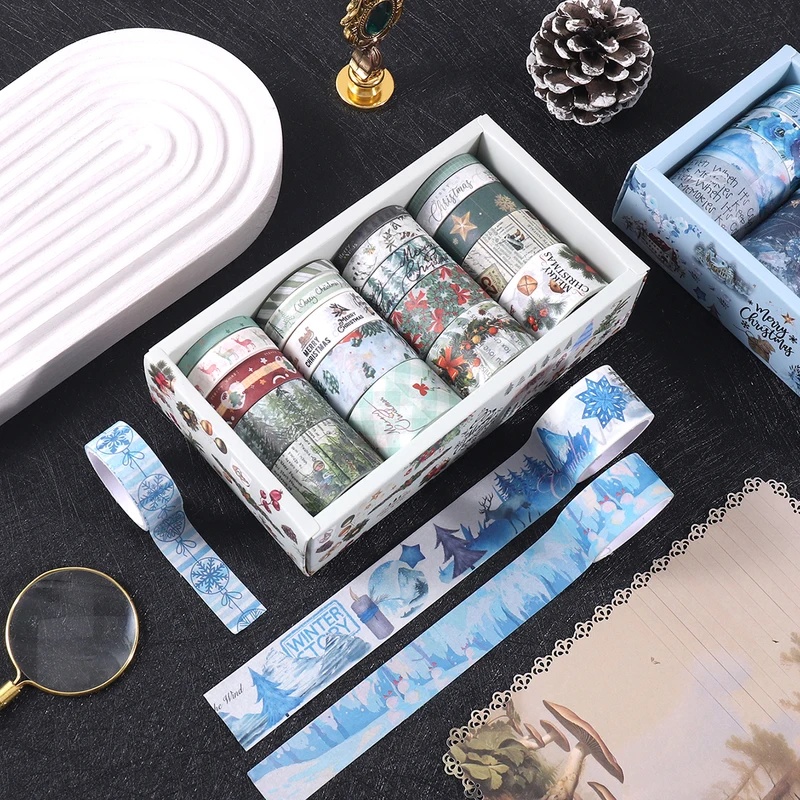 20 Rolls Vintage Christmas Was - Scrapbooking review and price