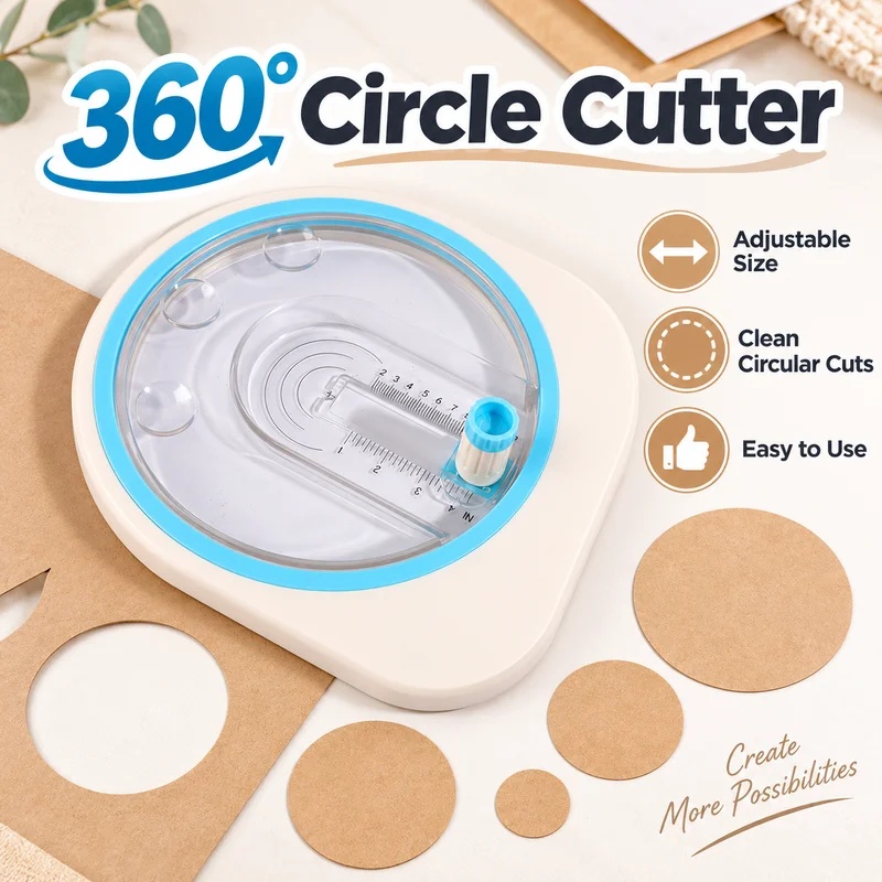 360° Rotating Circular Paper C - Scrapbooking review and price