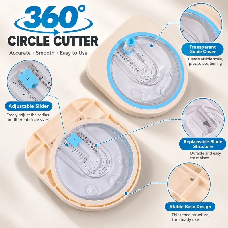 360° Rotating Circular Paper C - Scrapbooking review and price